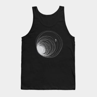 Black Hole Astronaut Lost in Space by Tobe Fonseca Tank Top